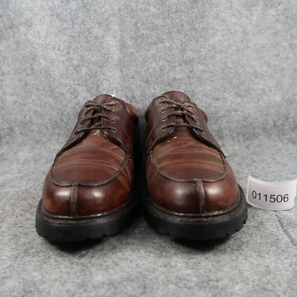Frye Shoes Men 8.5 Oxford Derby Leather Roswell Dress Vintage Retro Brown Chunky main image 6